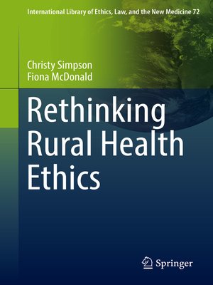 cover image of Rethinking Rural Health Ethics